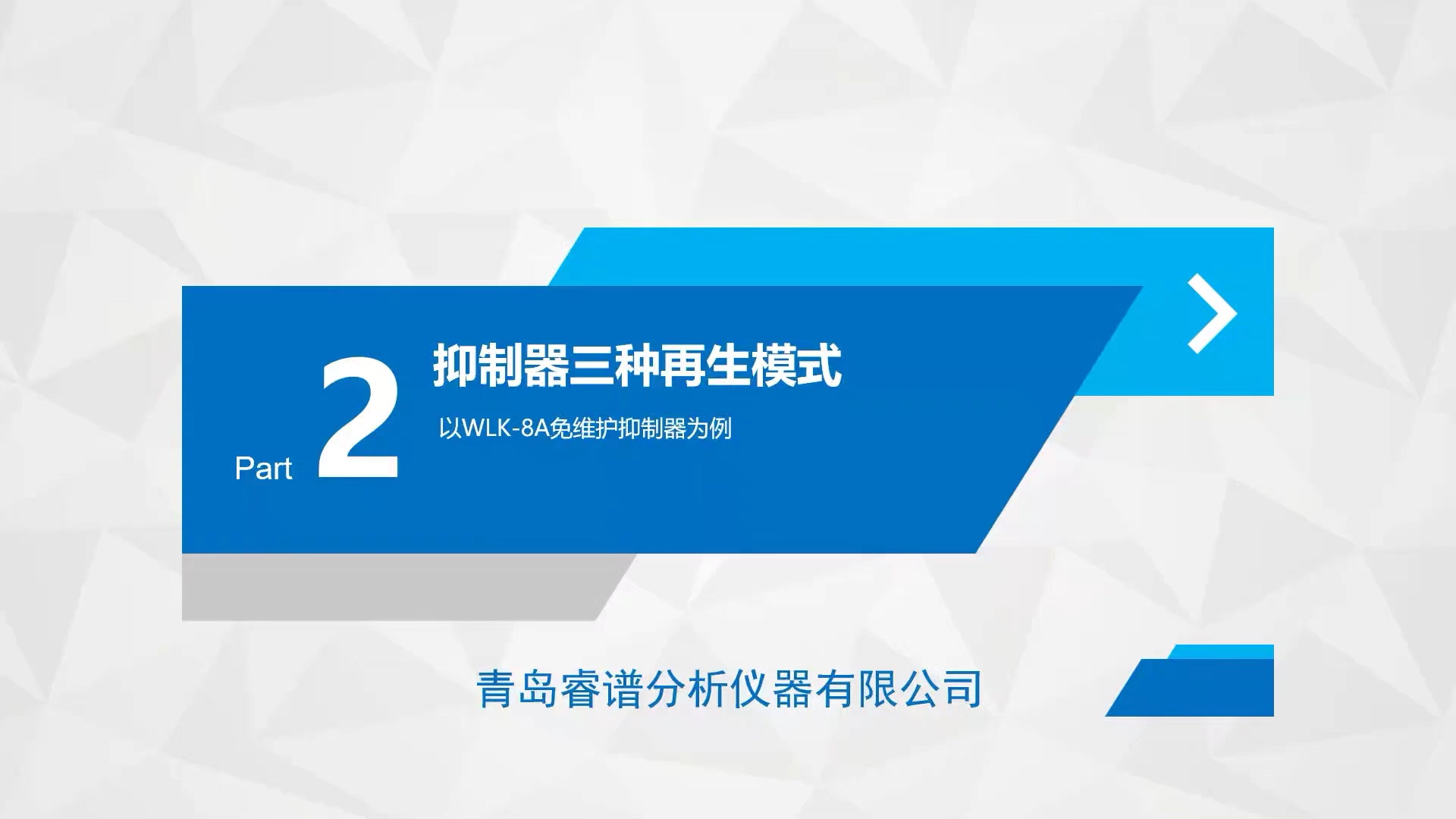 RPIC-2017離子色譜標配動態(tài)量程電導檢測器WLK-8免維護抑制器離子色譜柱