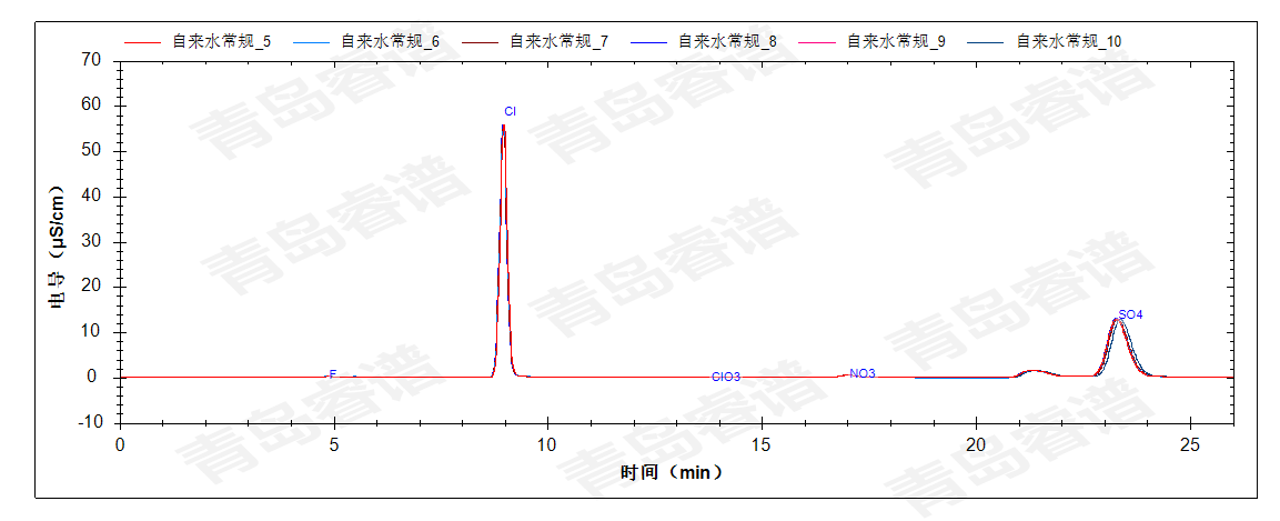 RPIC-2017離子色譜標配動態(tài)量程電導檢測器WLK-8免維護抑制器離子色譜柱