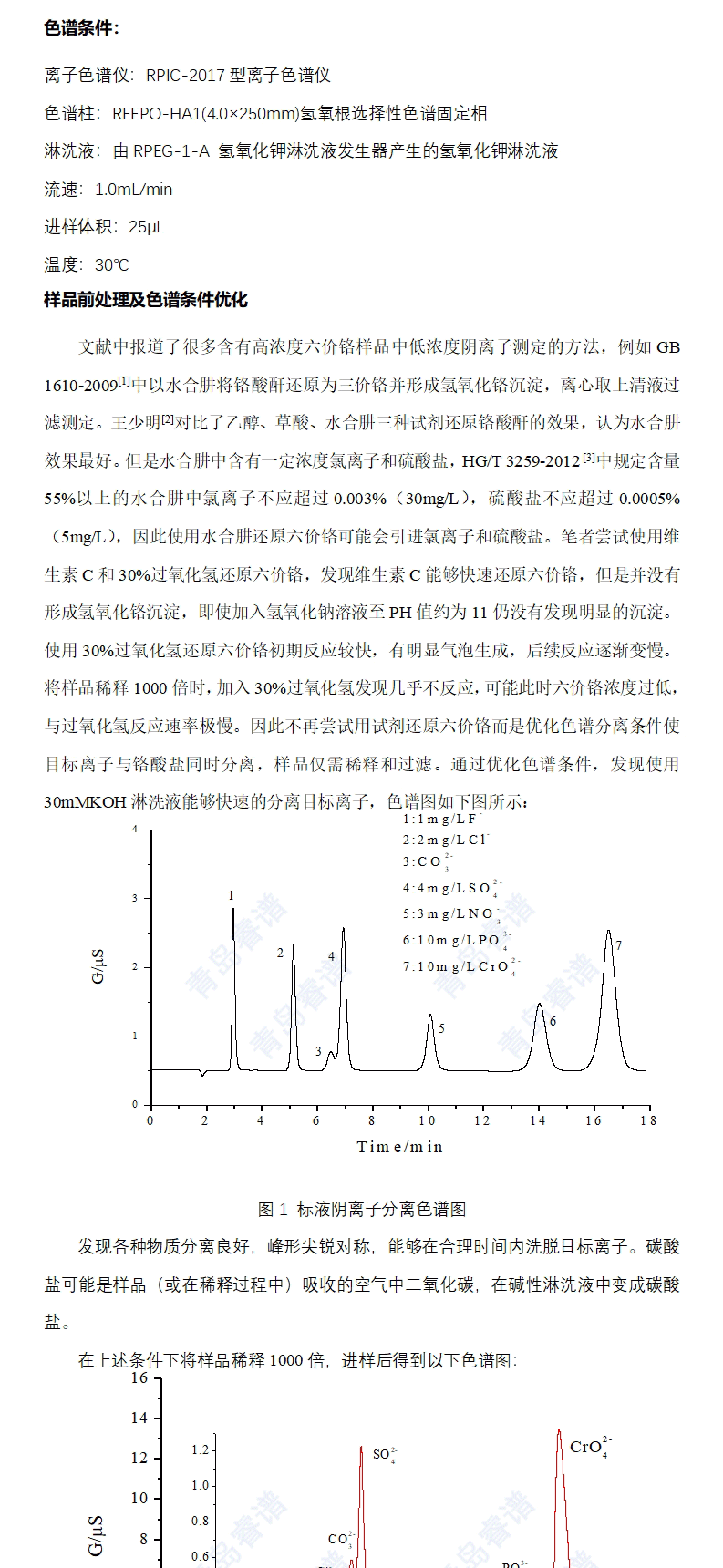 鍍鉻液中的陰離子