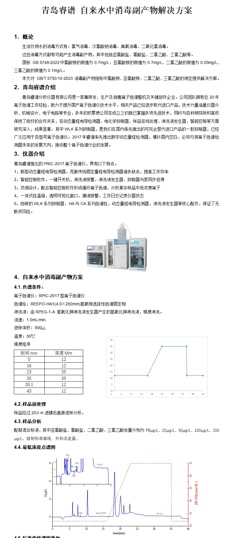 RPIC-2017離子色譜標配動態(tài)量程電導檢測器WLK-8免維護抑制器離子色譜柱